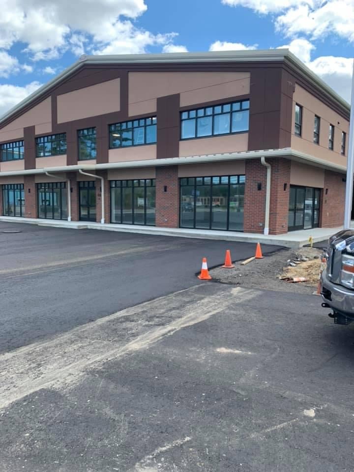 Commercial construction and masonry job by KL Construction Co